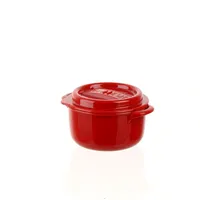 Plastic Lunch Box (Pot/RD/M / 150mL)