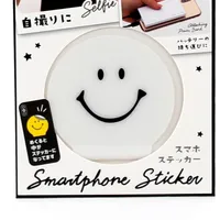 Sticker (PET/For Smartphone/Smile/0.2cm/d.5cm)