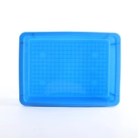 Light Blue Stackable Storage Bin