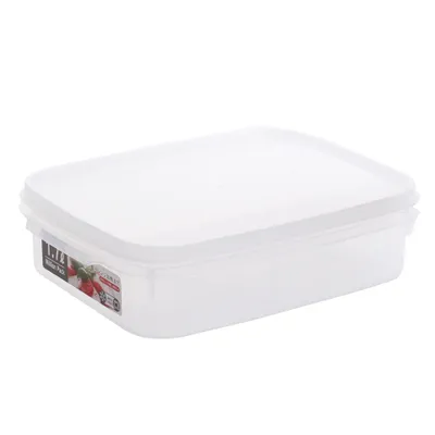 Microwavable Clear Plastic Food Container - 1.7L