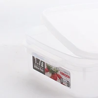 Microwavable Clear Plastic Food Container - 1.7L