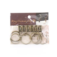 Antique Curtain Clips 6pcs