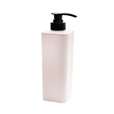 Pink Plasitc Pump Bottle (500ml)
