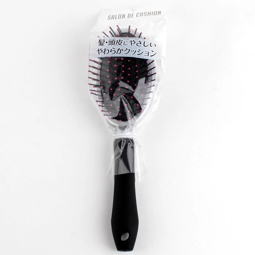 Hair Brush (Cushion/Bristle/BK/SL/24x7.5x4cm)