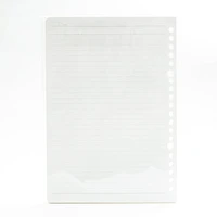 A5 20 Holes Ruled Line Refill Paper