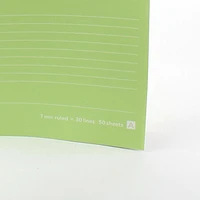 Continue Notebook Semi-B5 (Green, 7mm x 30Lines x 50Pages)