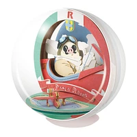 Ensky Craft Kit Porco Rosso Airplane Piloting Porco Rosso Paper Theater Ball (Box/6)