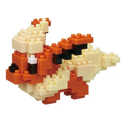 Kawada Pokemon Nanoblock Flareon