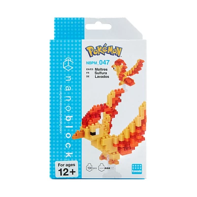 Kawada Pokemon Nanoblock Moltres