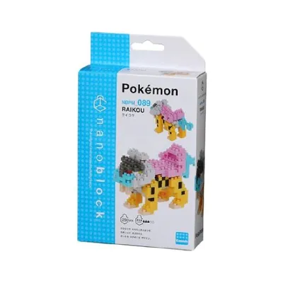 Kawada Pokemon Nanoblock Raikou