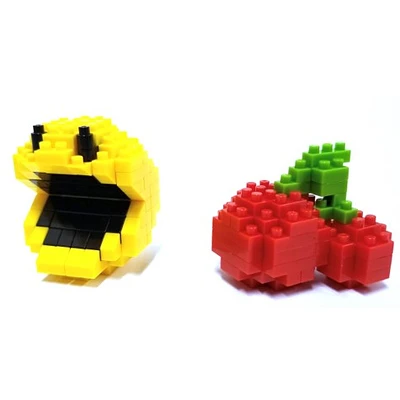 Kawada Nanoblock Pac-Man & Cherry