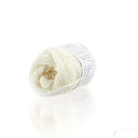 Knitting Yarn (60m/White/6.5x12cm/25g)