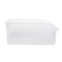 Clear Wide Mesh Basket Organizer