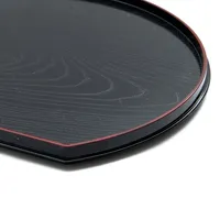 Japanese Pattern Lacquer Serving Tray