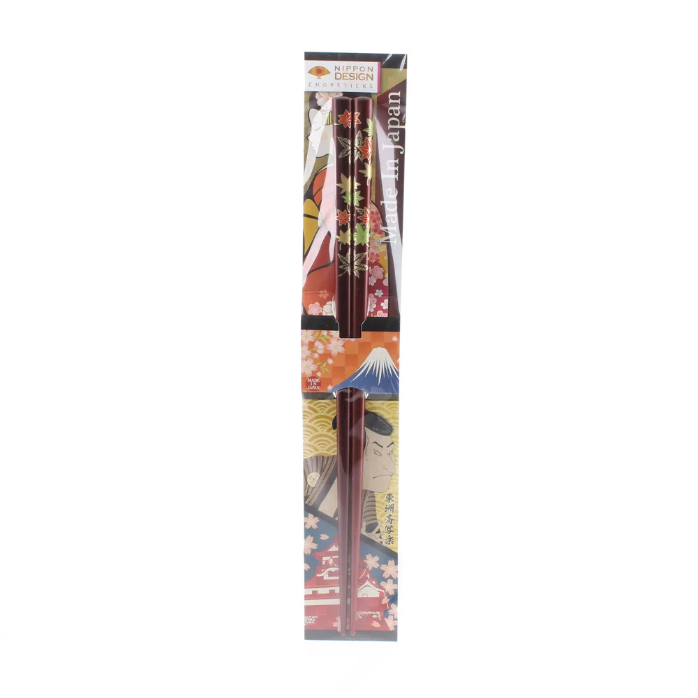 Japanese Autumn Wooden Chopsticks