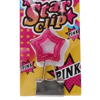 Binder Star Clip