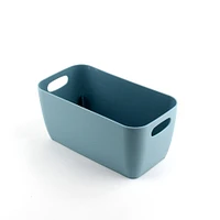 Container (Slim/L Shape/DK BL/20x11x9cm)