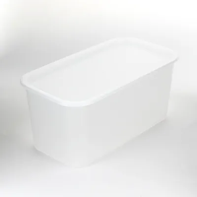 Clear Storage Box with Lid  (2.9L/11.5x14x26cm) - Individual Package