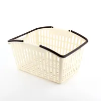 Hand-Held Basket with Handle (Beige)