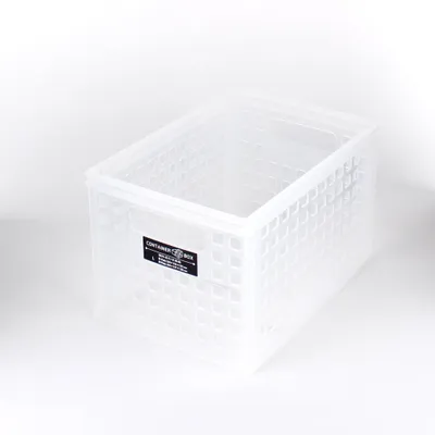 Clear Mesh Container (22x15.3x13.3cm)