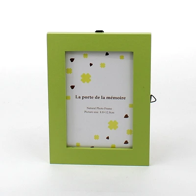 Picture Frame (Wood/w/Stand/GN*LT GN/12x16cm)