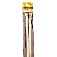 Knitting Needles (Bamboo/Bamboo/Single Pointed/2pcs)