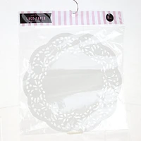 Lace Paper (White/Diameter 22cm (8pcs))