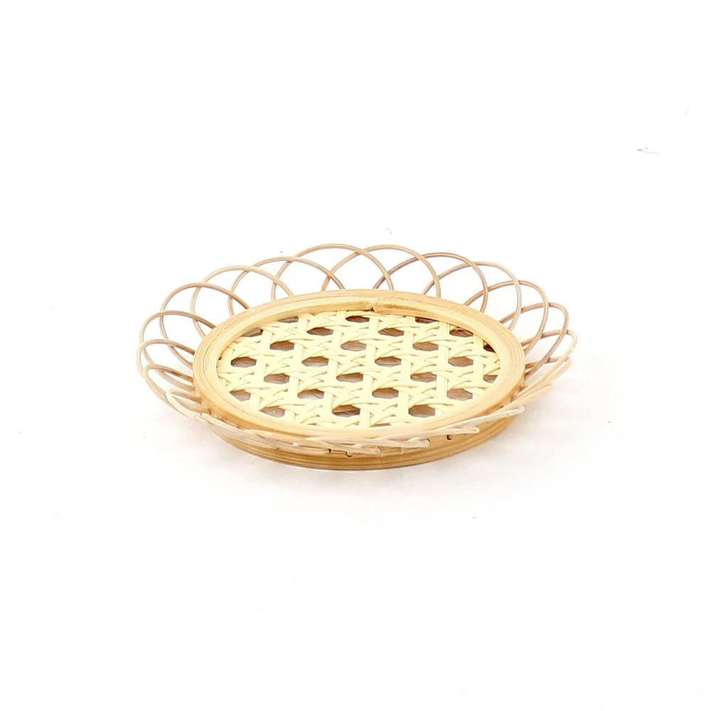 Coaster (Mesh/Hexagonal/WT/d.11.5x1.5cm)