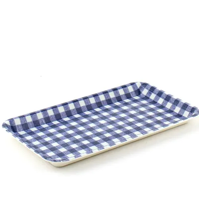 Mini Gingham Tray (1.5x21x12cm)