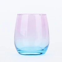 Sea Sky Gradient Drinking Glass (350 ml)