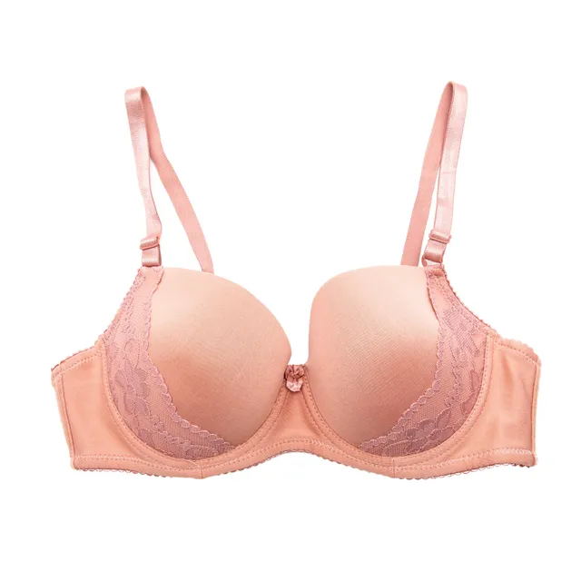 Ardene Seamless Push-Up Bra in Light Pink, Size, Nylon/Elastane