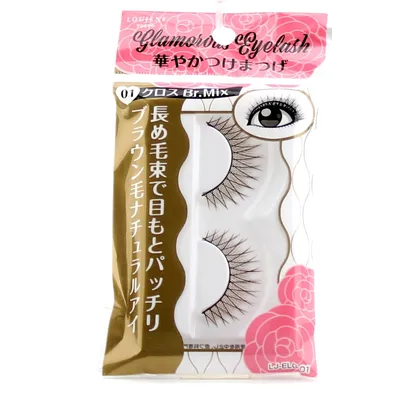 Glamorous False Lashes (#01/1pr)