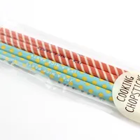 Bamboo Stripes Polka Dots Chopsticks (2 pairs)