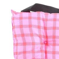 Gingham Female Children Cushion