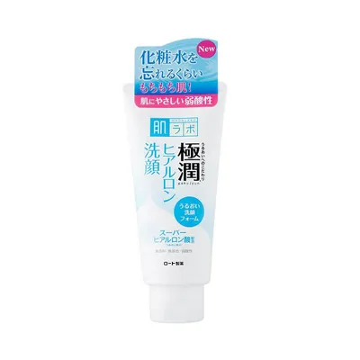 Rohoto Hadalabo Gokujyun Hyaluronic Face Cleansing Foam (3.5Oz (100G))