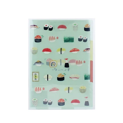 Sushi Happy File Folder With 3 Pockets