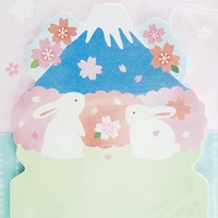 Active Coporation Sakura & Rabbit & Mountain Fuji Sticky Notes