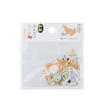 Shiba Dog Sticker Flakes