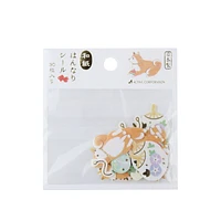 Shiba Dog Sticker Flakes