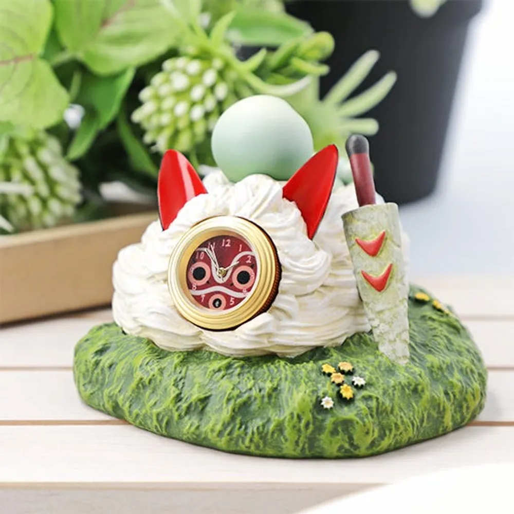 Princess Mononoke Upon San's Mask Desk Clock