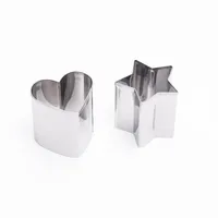 Fancy Cookie Cutter (Star & Heart 2pcs)