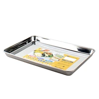 Stainless Deep Steel Food Prep Tray