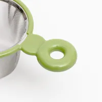 Tea Strainer (Green/11x7x4.5cm)