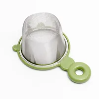 Tea Strainer (Green/11x7x4.5cm)