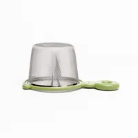 Tea Strainer (Green/11x7x4.5cm)