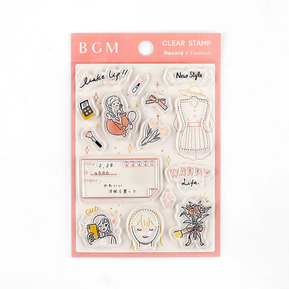 BGM Record / Fashion Clear Stamps