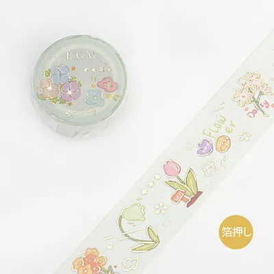 BGM Paradise Flower Paradise Flower Masking Tape