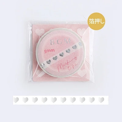 BGM Heart Masking Tape BM-LSG077