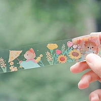 BGM Sunflower Cat Masking Tape