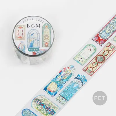 BGM Stained Glass window Masking Tape